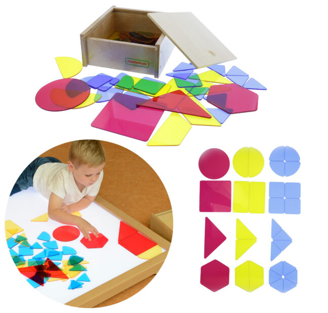 translucent geometric kujundid lastele – MASTERKIDZ Translucent Geometric kujundid lastele