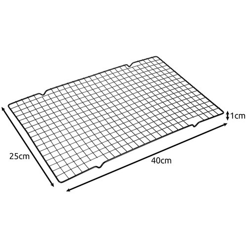 Metallist jahutusrest kookidele ja küpsistele, 40 × 25 × 1 cm