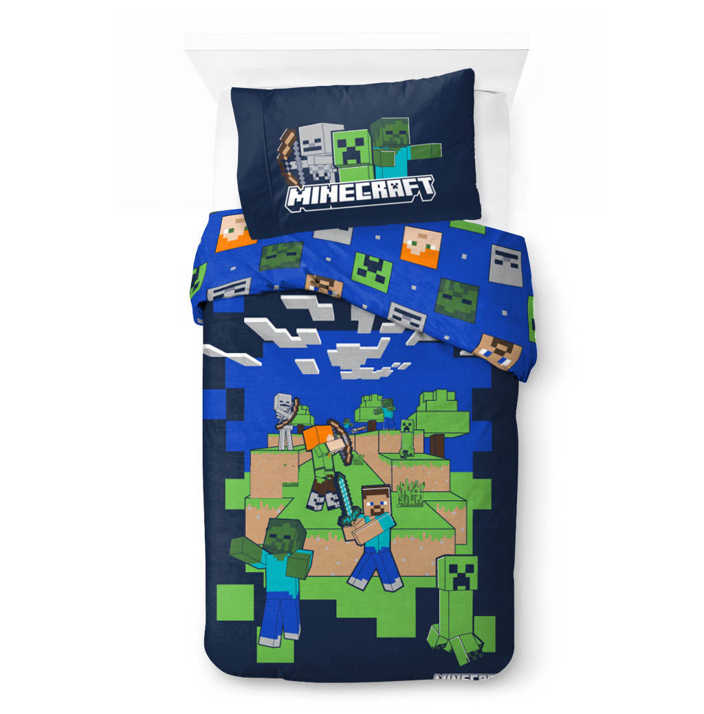 Minecraft I Got Your Back bedding cover 140x200cm, 70x90 cm – tootepilt