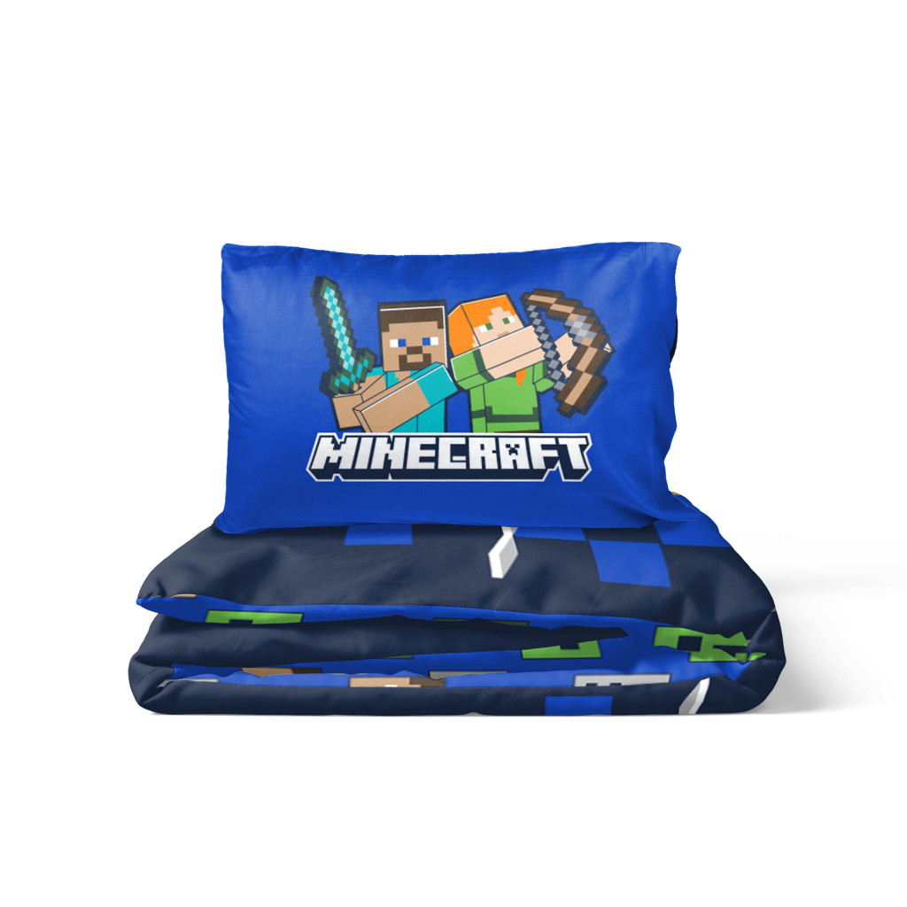 Minecraft I Got Your Back bedding cover 140x200cm, 70x90 cm – detailvaade 2