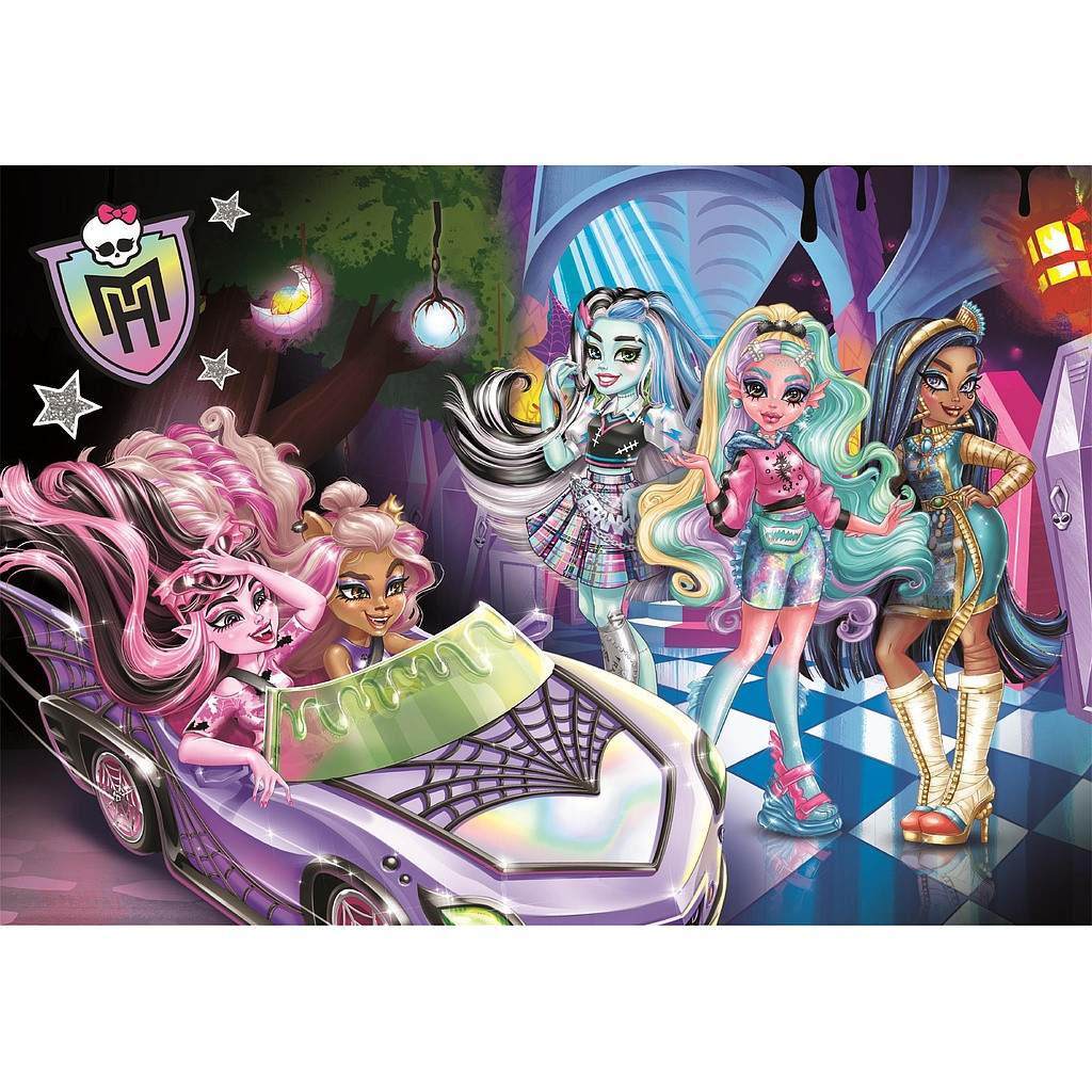 Monster High Car 104-osaline pusle Clementoni – detailvaade 2