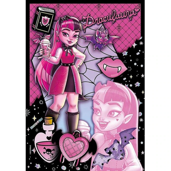 Monster High Draculaura 150-osaline Clementoni pusle – detailvaade 2