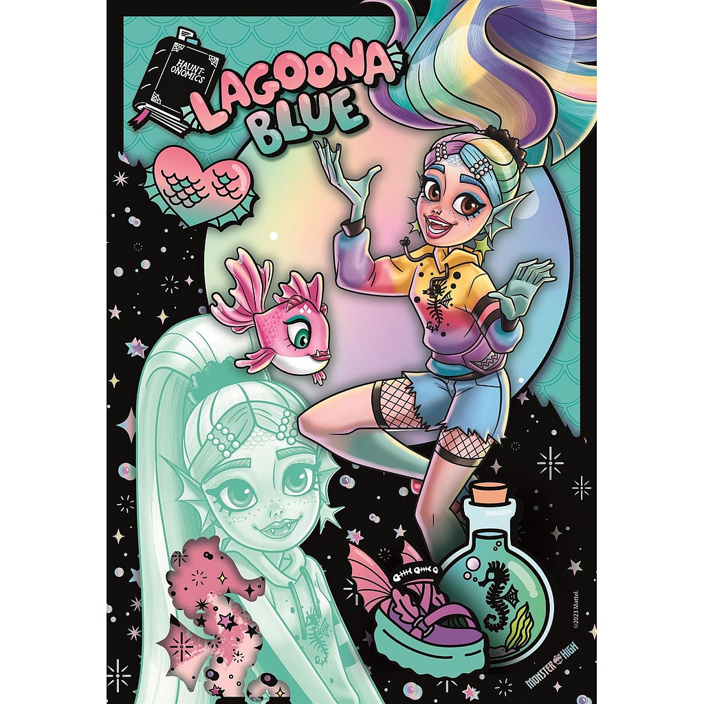 Monster High Lagoona Blue 150-osaline Clementoni pusle – detailvaade 2
