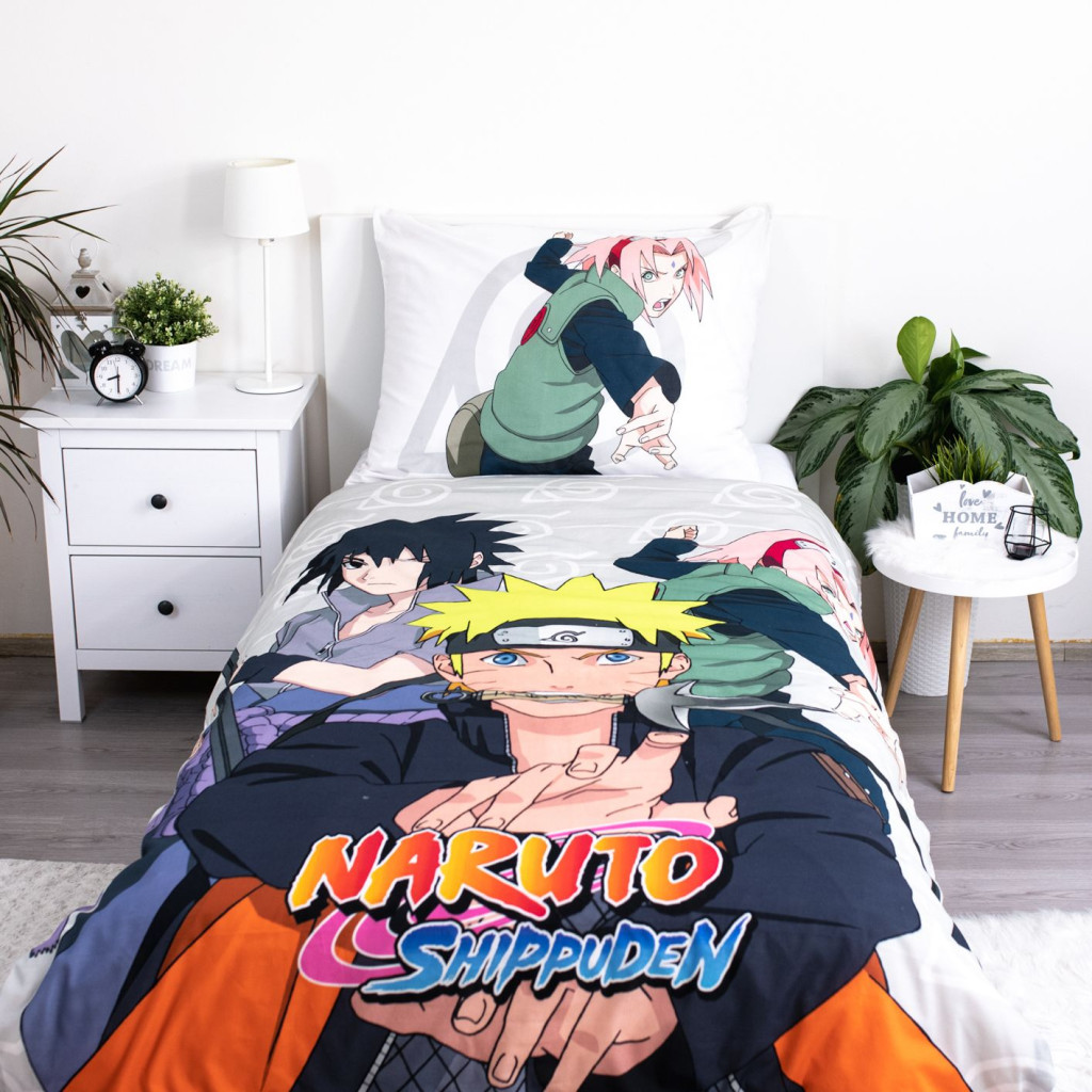 Naruto United voodipesukomplekt 140x200cm, 70x90 cm – detailvaade 2