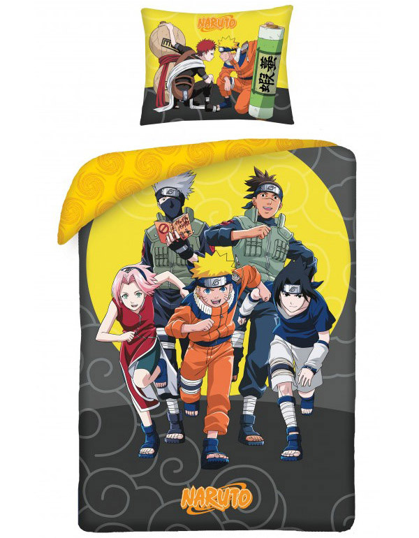 Naruto voodipesukomplekt 140x200cm, 70x90 cm – tootepilt
