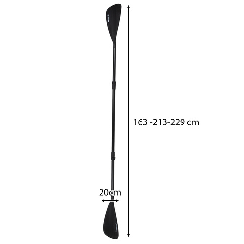 Neljaosaline reguleeritav SUP- ja süstaaer, kuni 229 cm