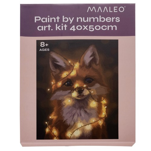 Numbrite järgi maalimise komplekt „Rebane“, 40 × 50 cm