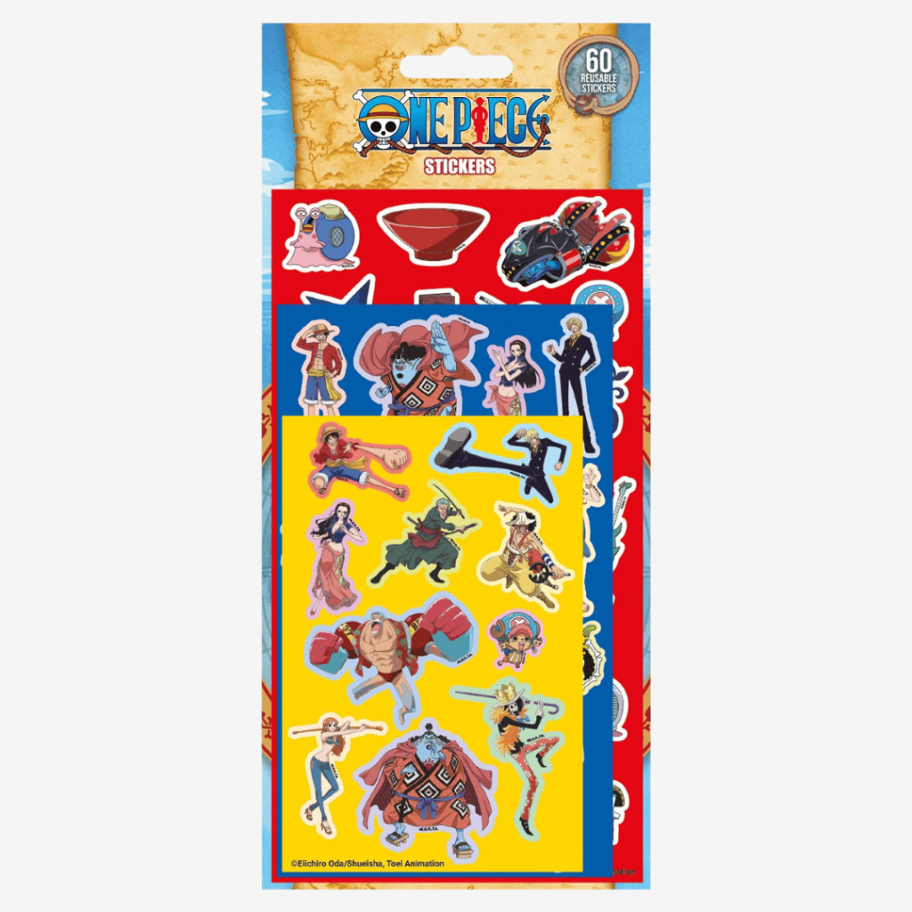 One Piece Pirate kleepsukomplekt 60-osaline – tootepilt