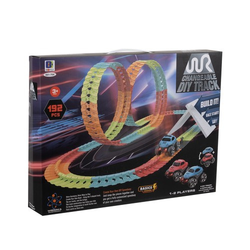Painduv autorada LED-autoga, 4,8 m