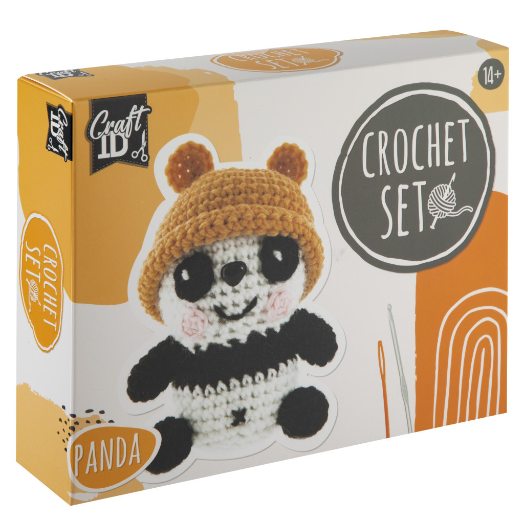 Panda Craft kids creative crochet set – tootepilt