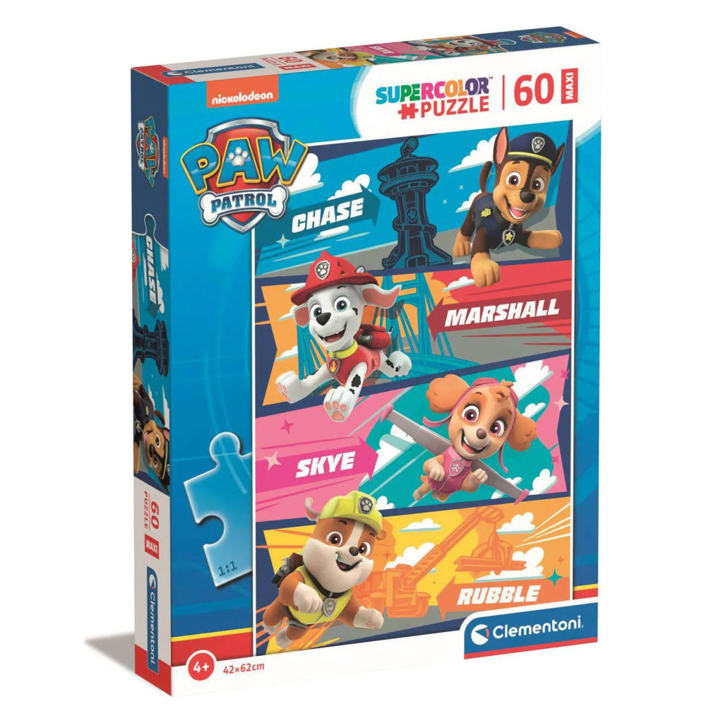 Paw Patrol 60-osaline maxi pusle Clementoni – tootepilt