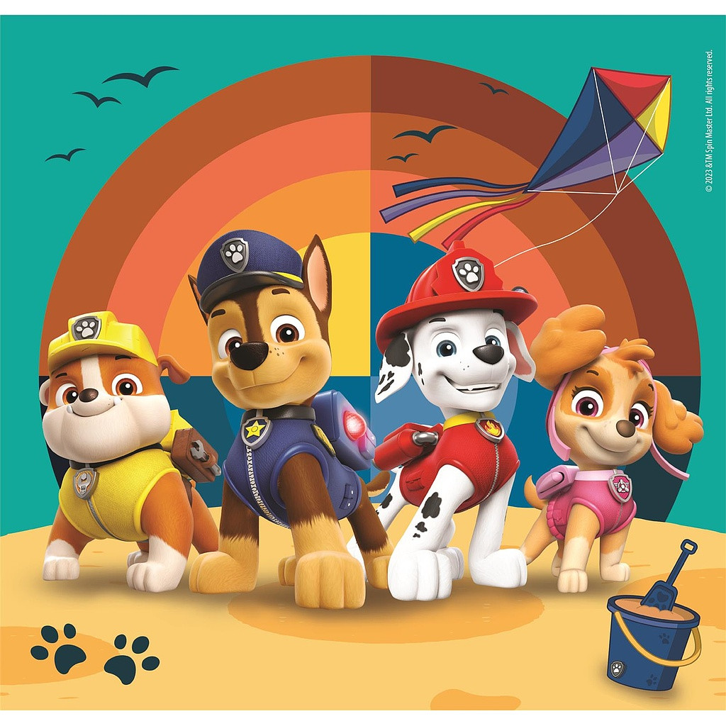 Paw Patrol Beach 3×48-osaline pusle Clementoni – detailvaade 2