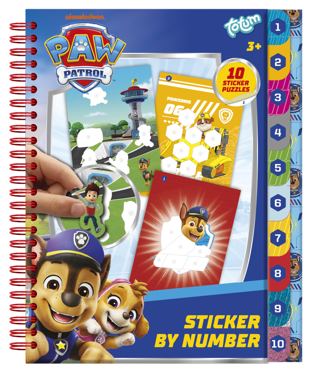 Paw Patrol Best Team kleepsude meisterdamiskomplekt – tootepilt
