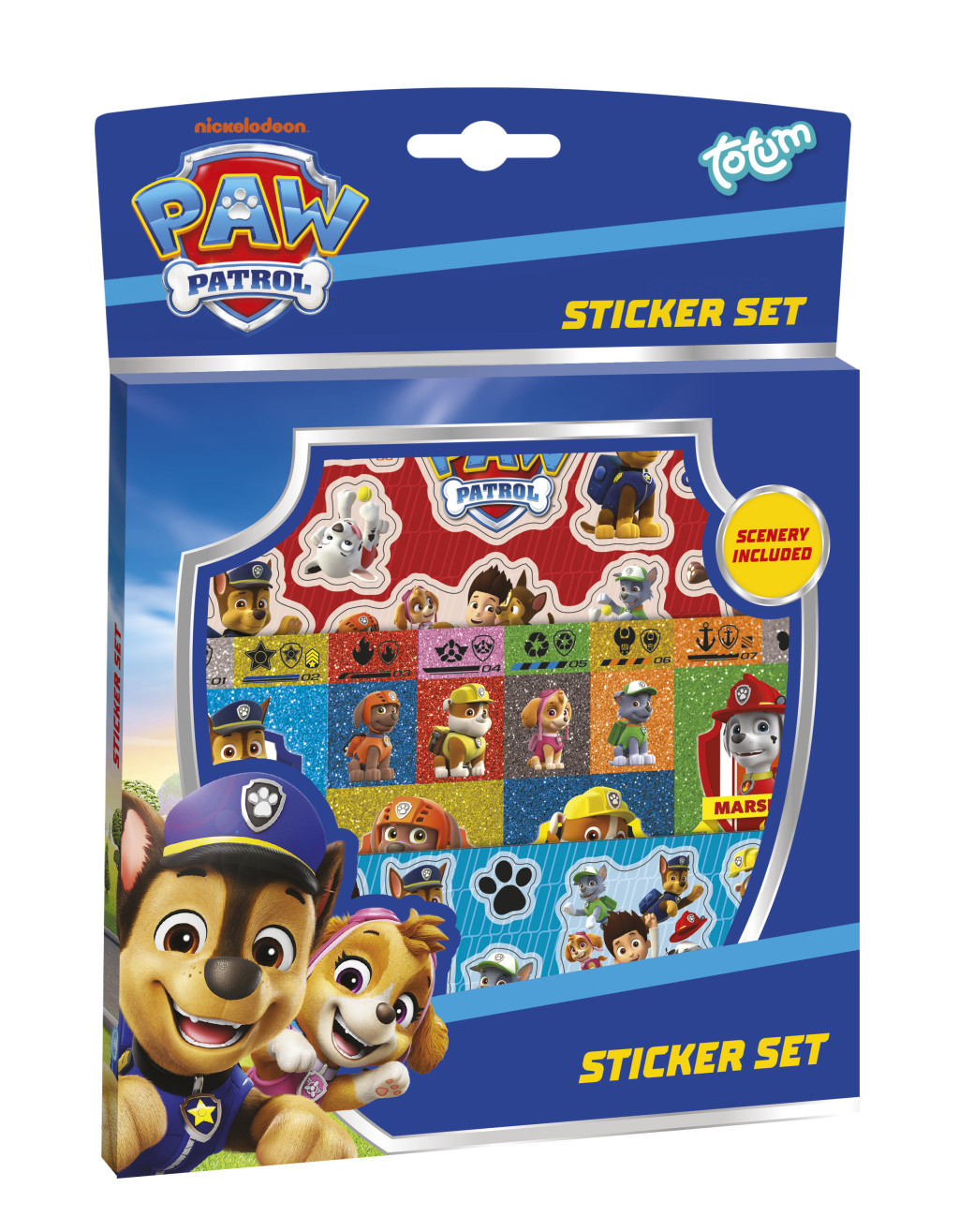 Paw Patrol Best Team kleepsukomplekt – tootepilt