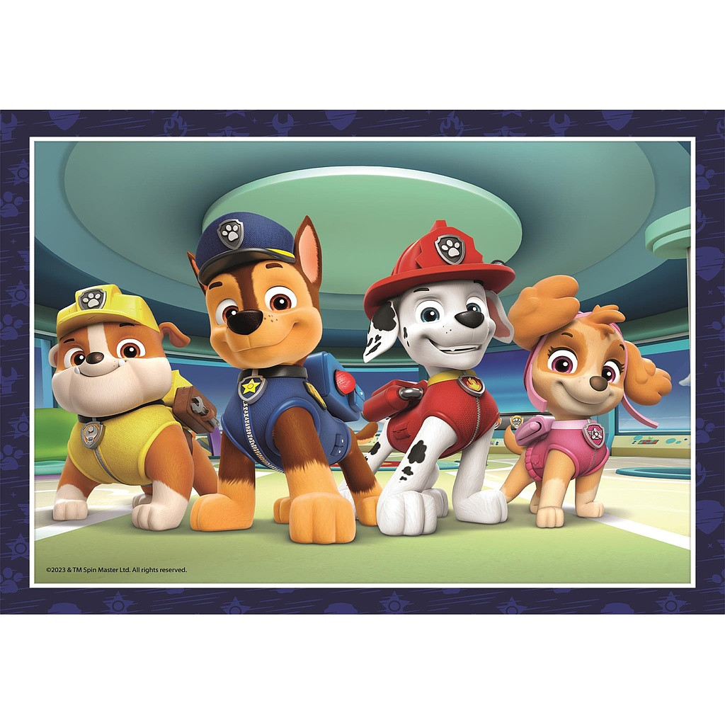 Paw Patrol Bridge 4-in-1 puslekomplekt Clementoni – detailvaade 2
