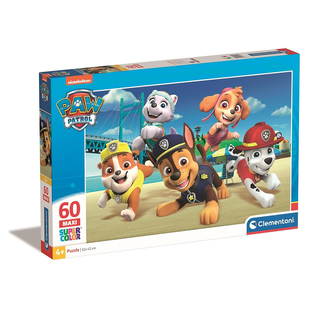 Paw Patrol Bridge 60-osaline maxi pusle Clementoni – tootepilt
