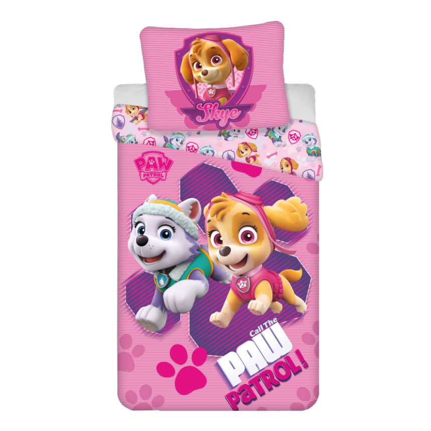 Paw Patrol Call children's bedding cover 100x135cm, 40x60 cm – tootepilt
