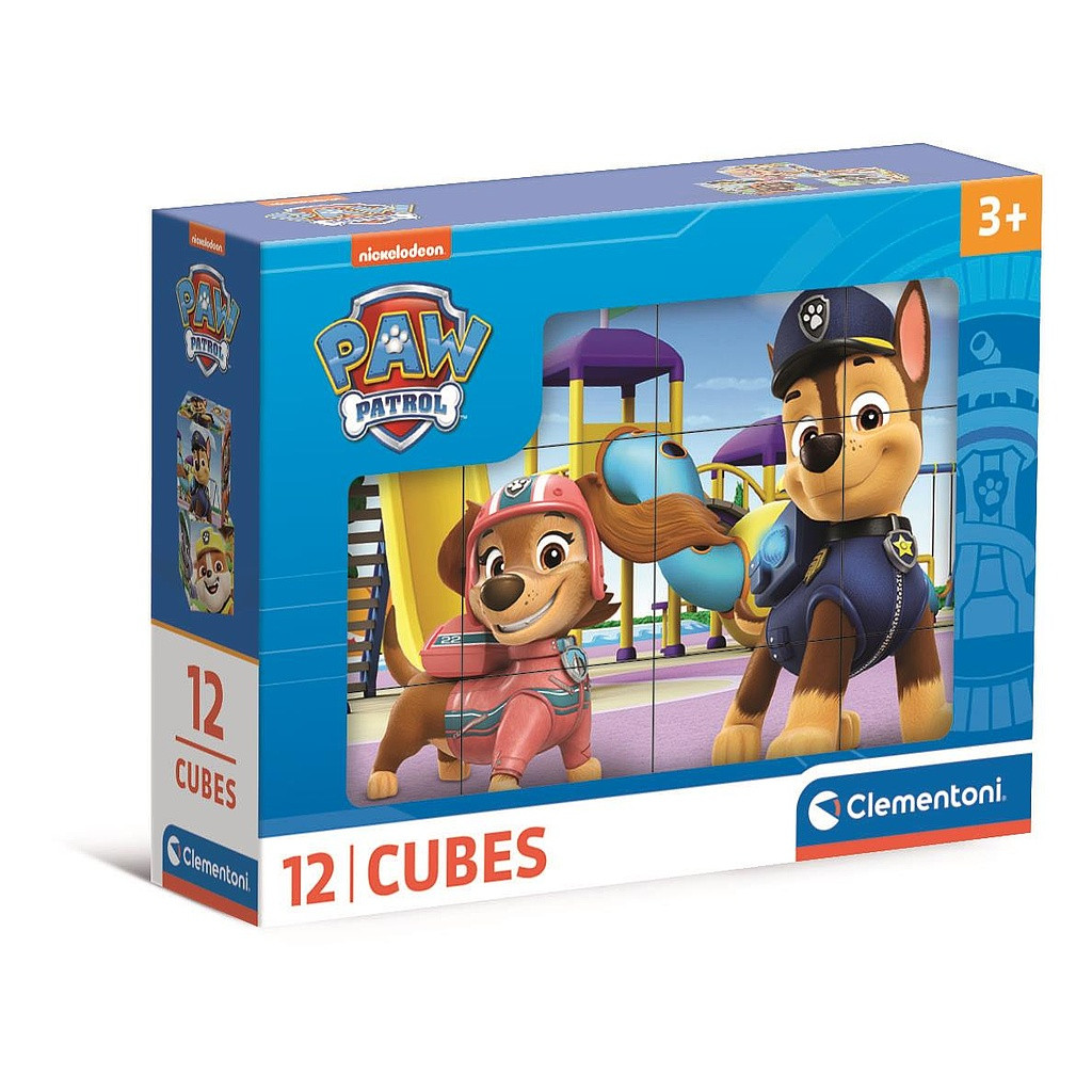 Paw Patrol Duos 12-osaline fairy tale cube Clementoni – tootepilt
