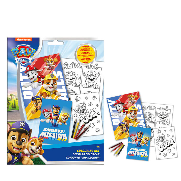 Paw Patrol Duty Calls värvimiskomplekt – tootepilt