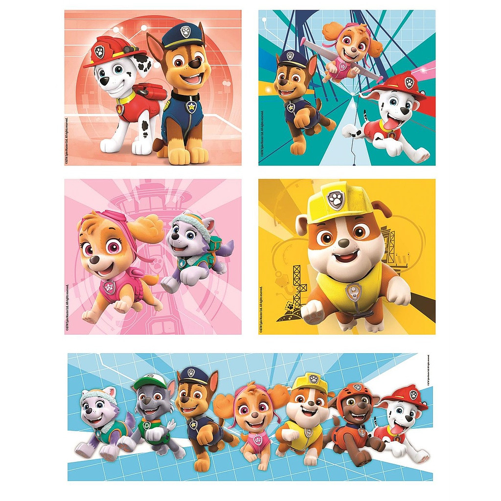 Paw Patrol Everyone 10-in-1 puslekomplekt Clementoni – detailvaade 2