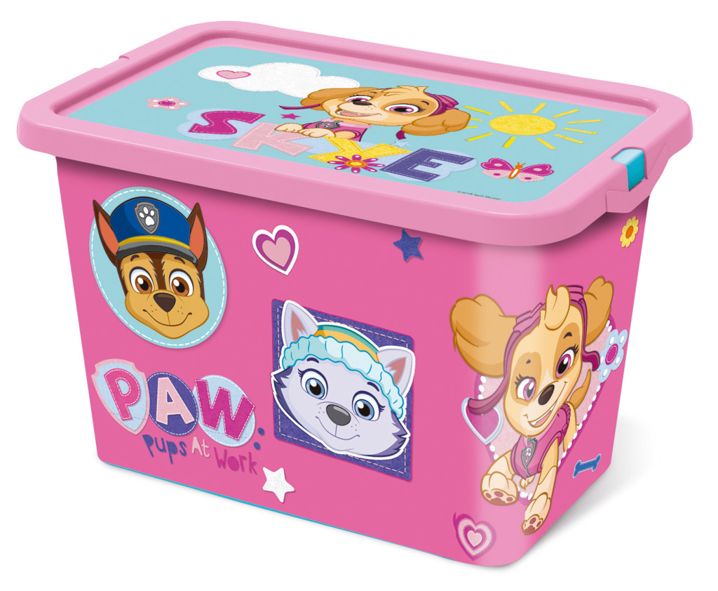 Paw Patrol Girl Pinky plastist hoiukast 7 L – tootepilt
