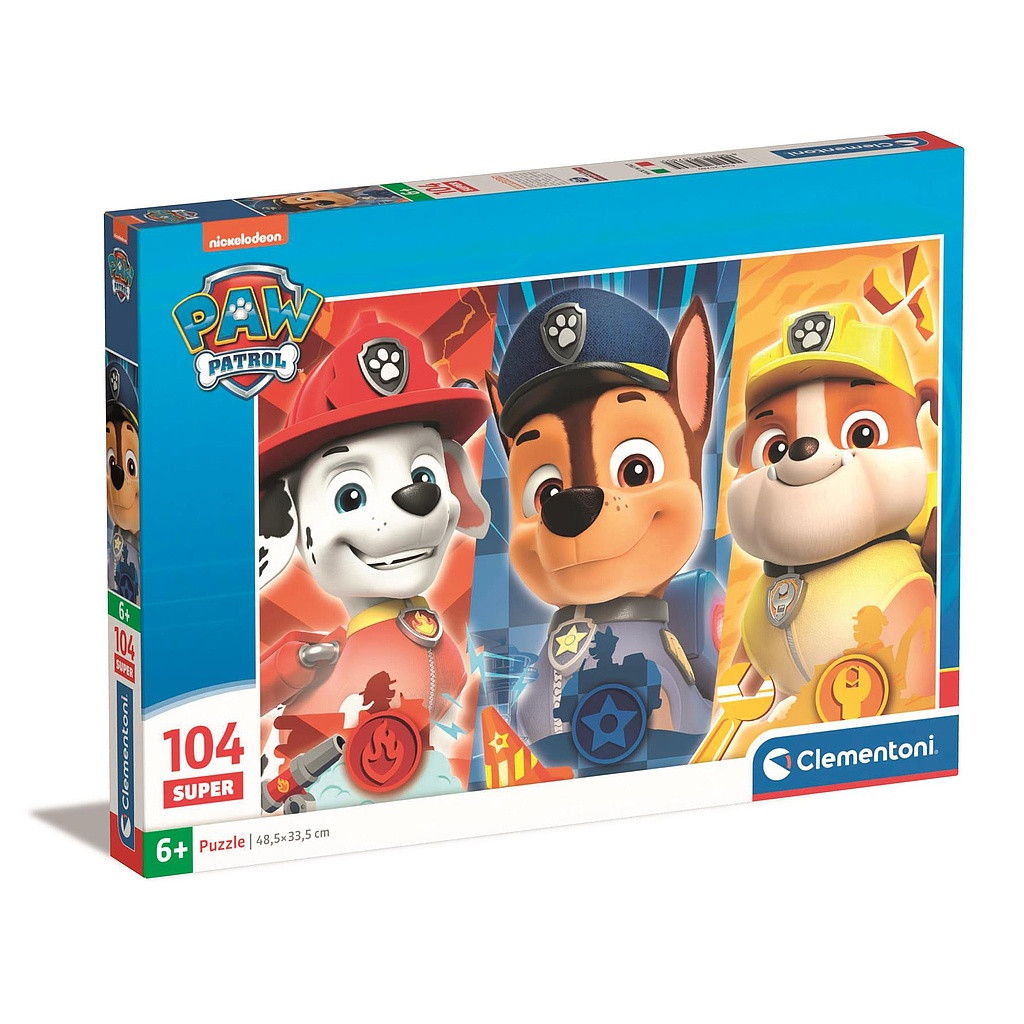 Paw Patrol Guys 104-osaline Clementoni pusle – tootepilt