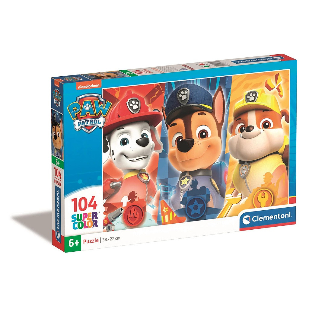 Paw Patrol Guys 104-osaline pusle Clementoni – tootepilt