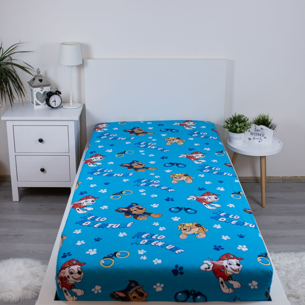 Paw Patrol Hello Adventure kummiga voodilina 90x200 cm – detailvaade 2