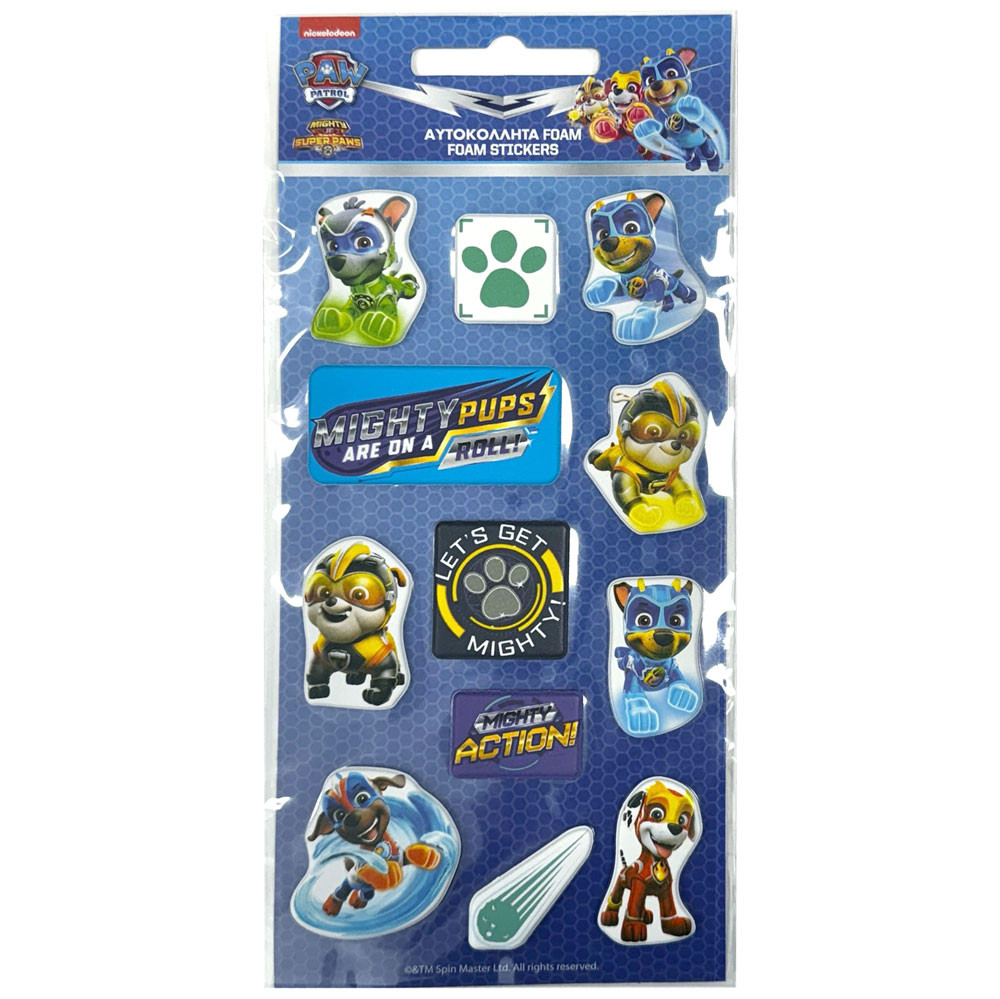 Paw Patrol Knights reljeefsete vahtkleepsude komplekt – tootepilt
