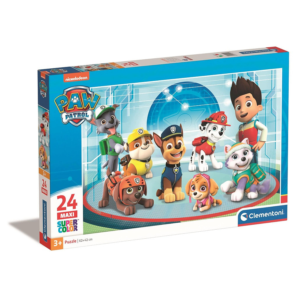 Paw Patrol Mission Control 24-osaline maxi pusle Clementoni – tootepilt