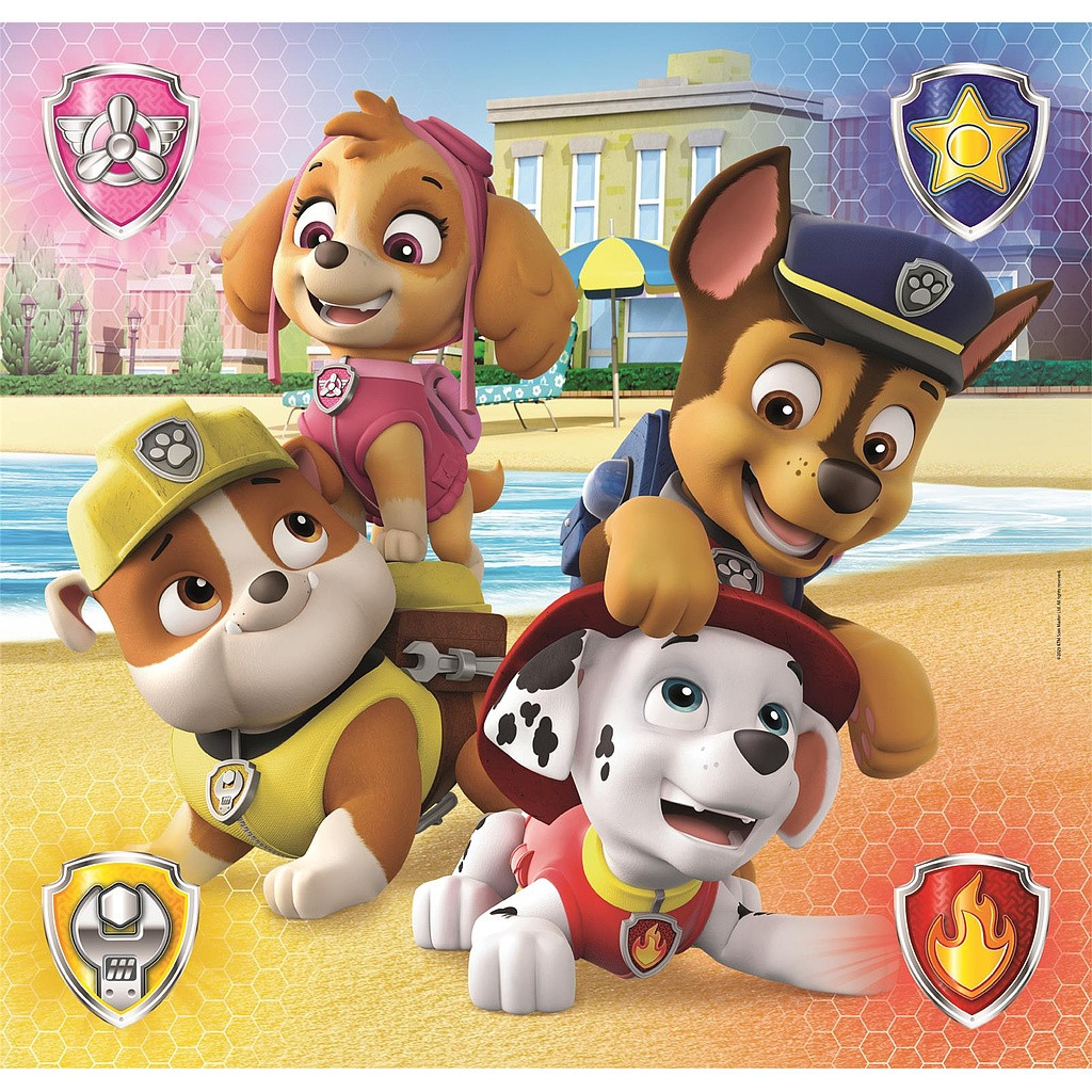Paw Patrol Patches 3×48-osaline pusle Clementoni – detailvaade 2