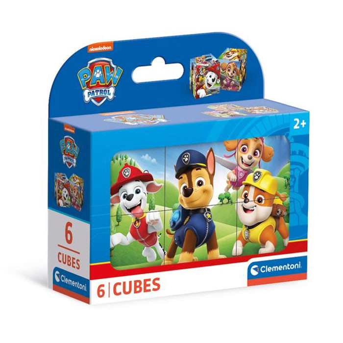 Paw Patrol Paw-sitive fairy tale cube 6-osaline Clementoni – tootepilt