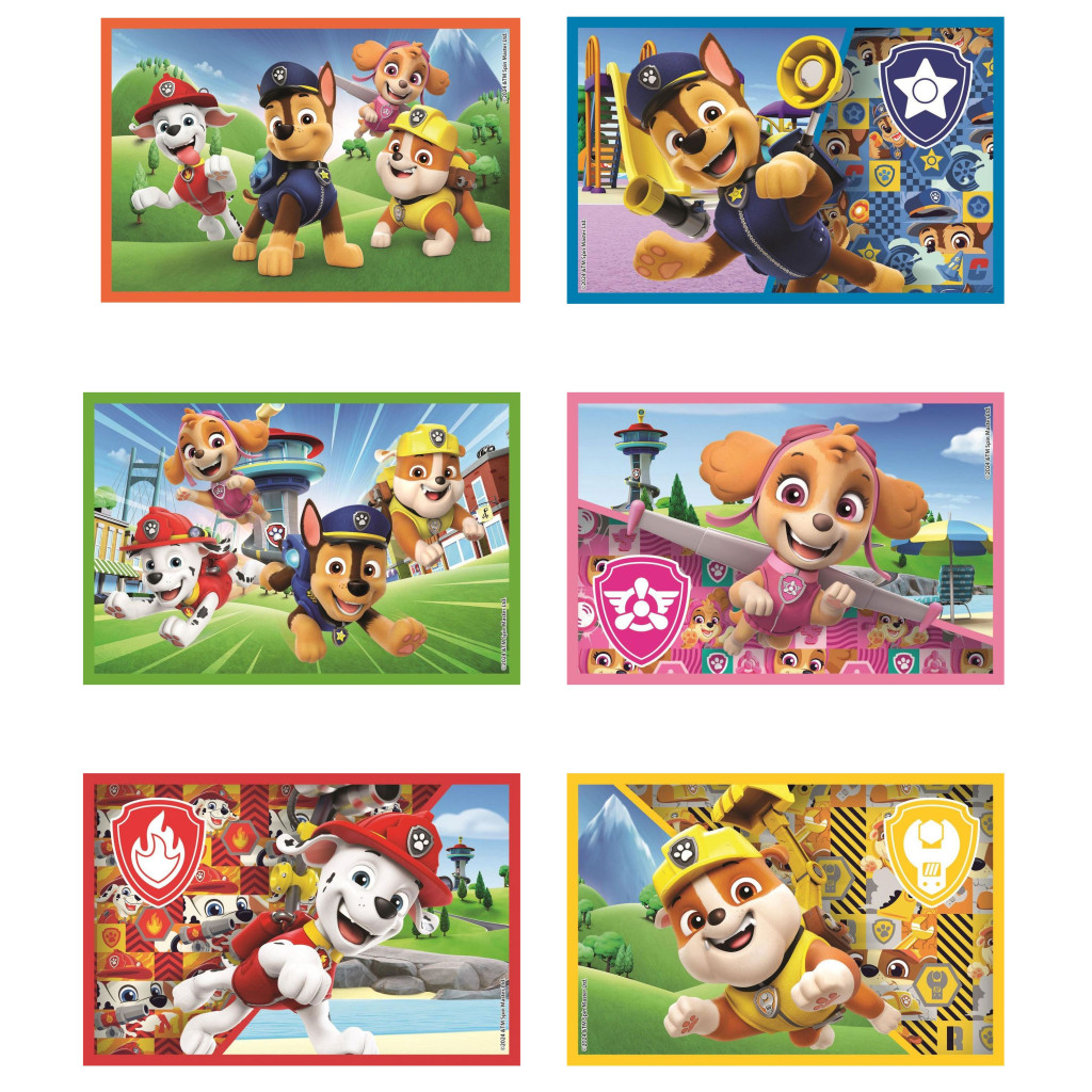 Paw Patrol Paw-sitive fairy tale cube 6-osaline Clementoni – detailvaade 2