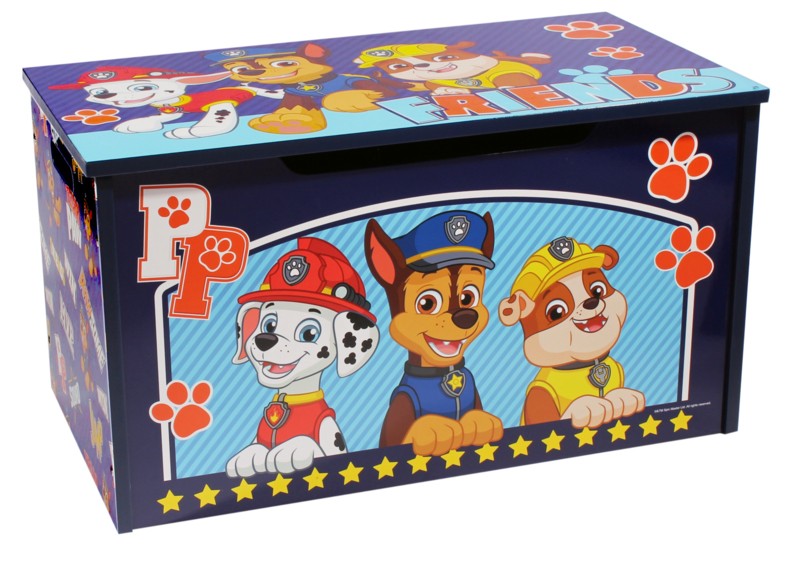 Paw Patrol puidust mänguasjade hoiukast 55.5×29.5×30 cm – tootepilt