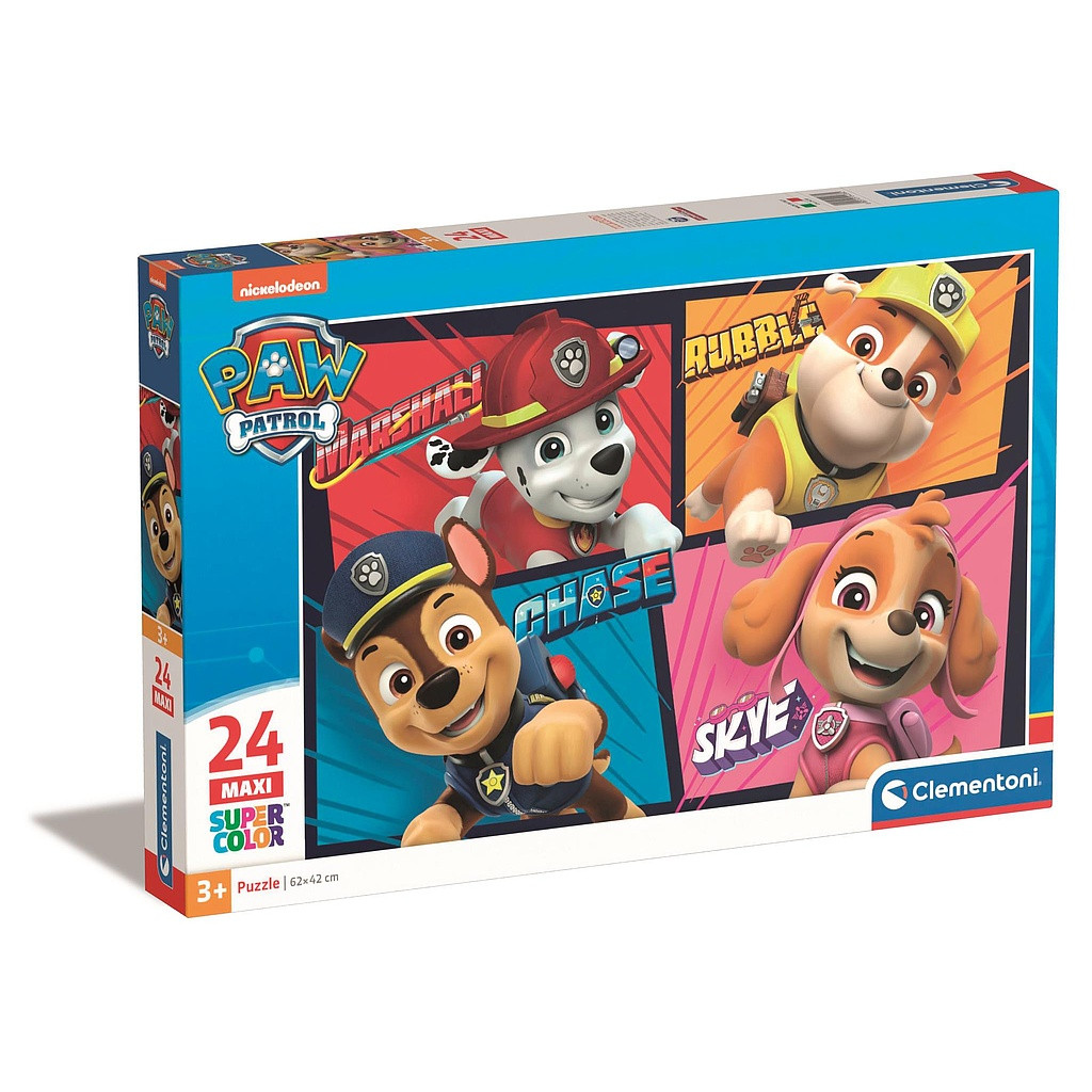 Paw Patrol Ready for Action 24-osaline maxi pusle Clementoni – tootepilt