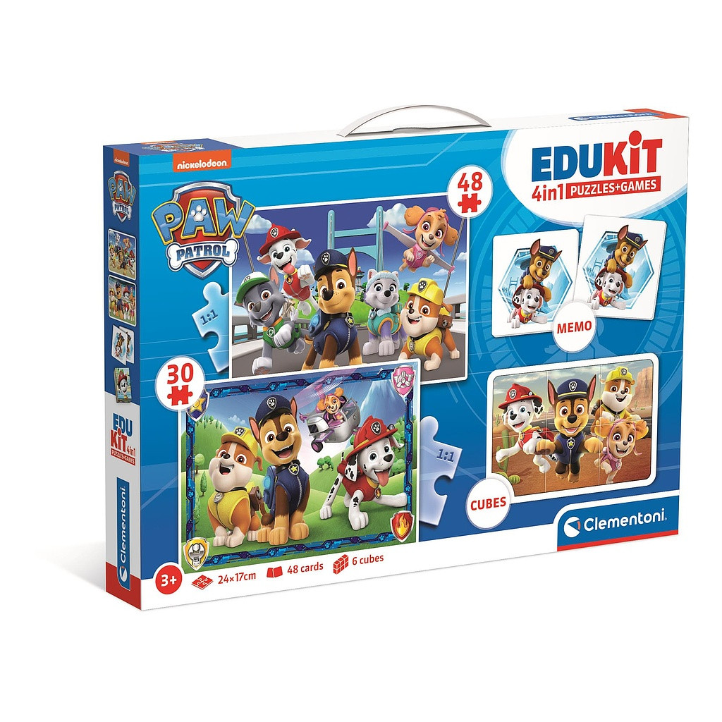 Paw Patrol Rickety Ridge 4-in-1 mängukomplekt Clementoni – tootepilt