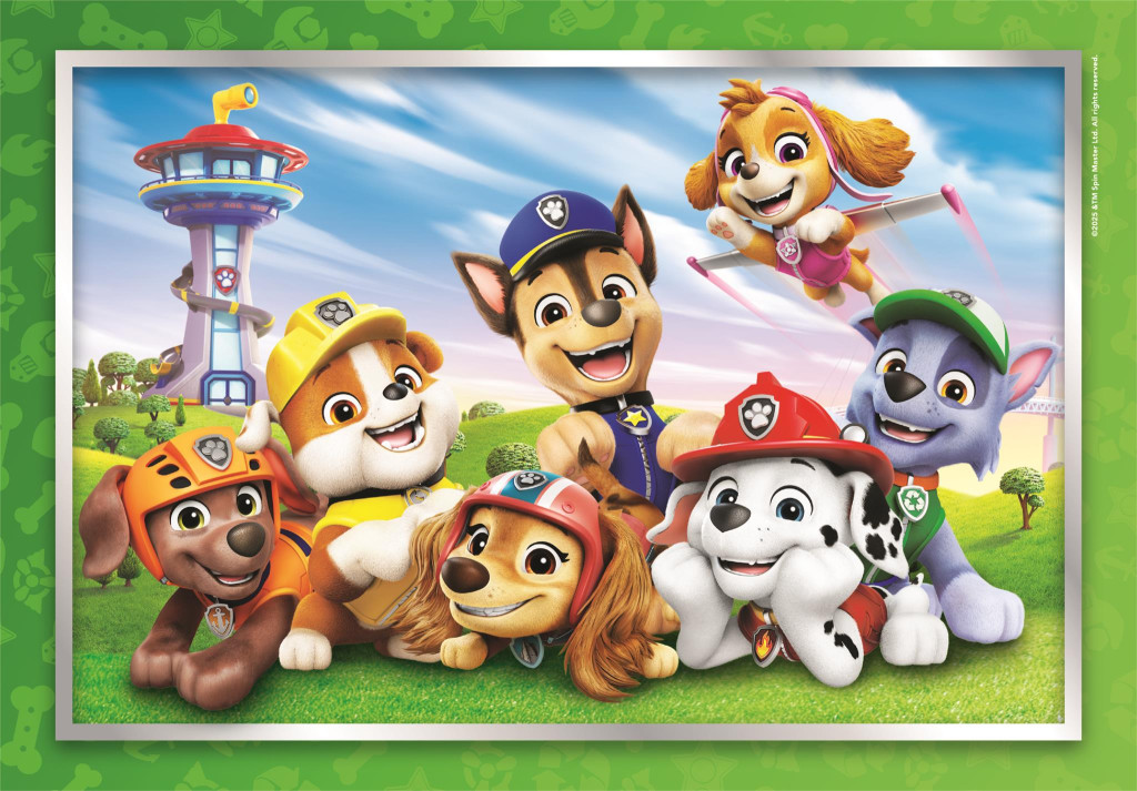Paw Patrol Ruff Rescue 60-osaline Clementoni pusle – detailvaade 2