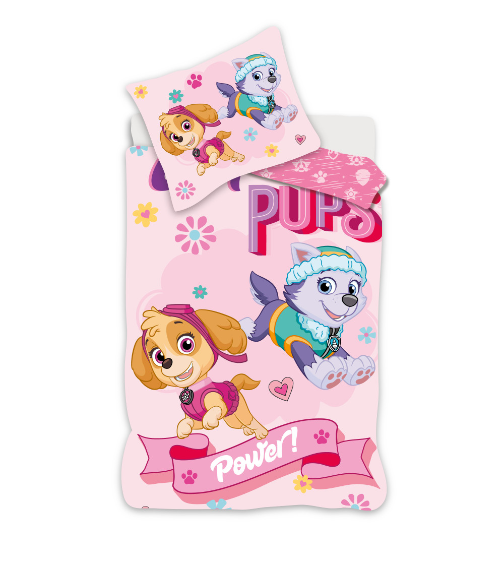 Paw Patrol Teamwork Kids voodipesukomplekt 100x135cm, 40x60 cm – tootepilt
