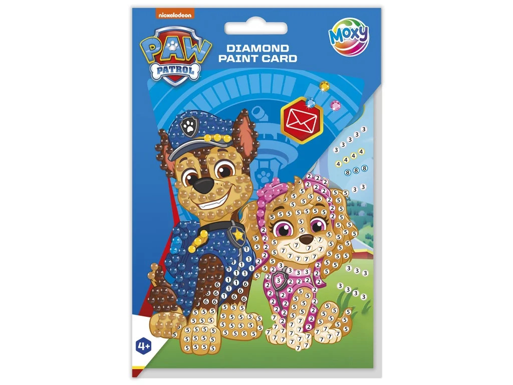 Paw Patrol Tower teemantmosaiigiga kaart – tootepilt