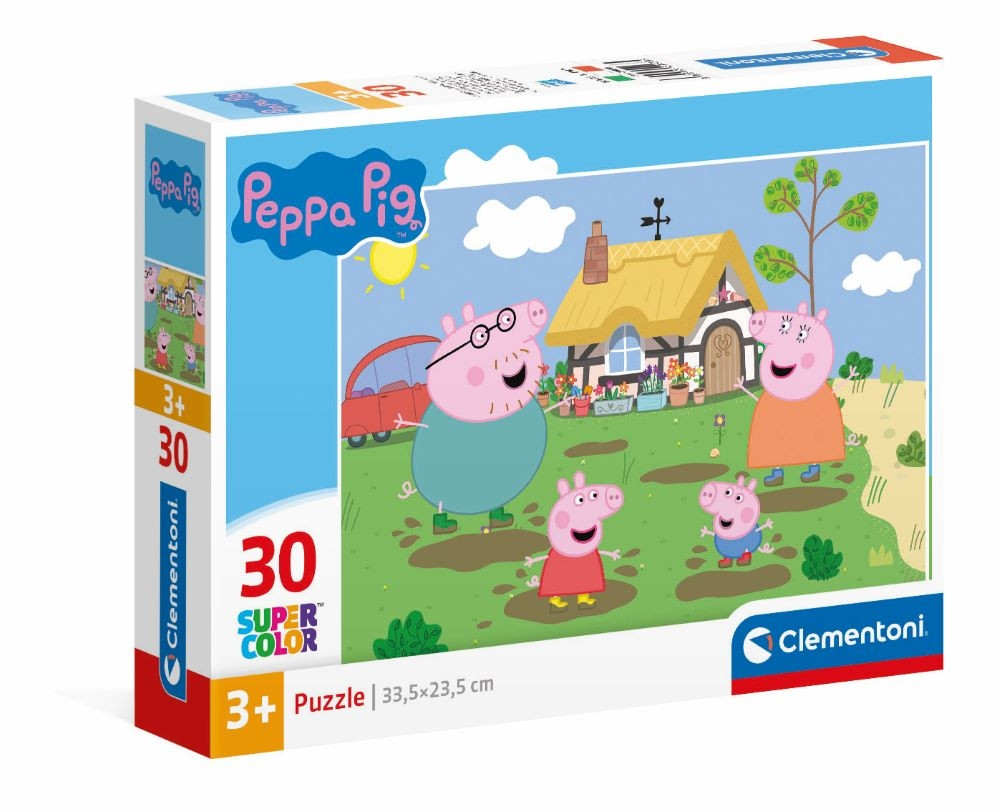 Peppa Pig 30-osaline Clementoni pusle – tootepilt