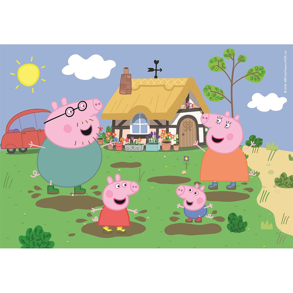 Peppa Pig 30-osaline Clementoni pusle – detailvaade 2