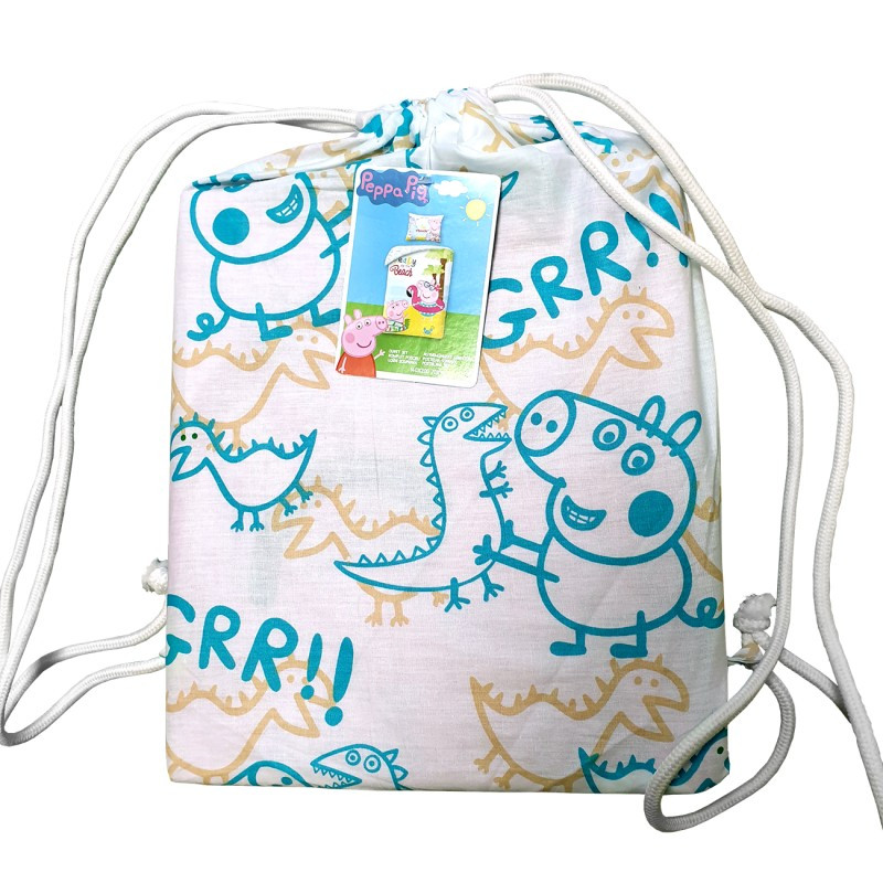 Peppa Pig Beach voodipesukomplekt 140×200cm, 70×90 cm – detailvaade 2