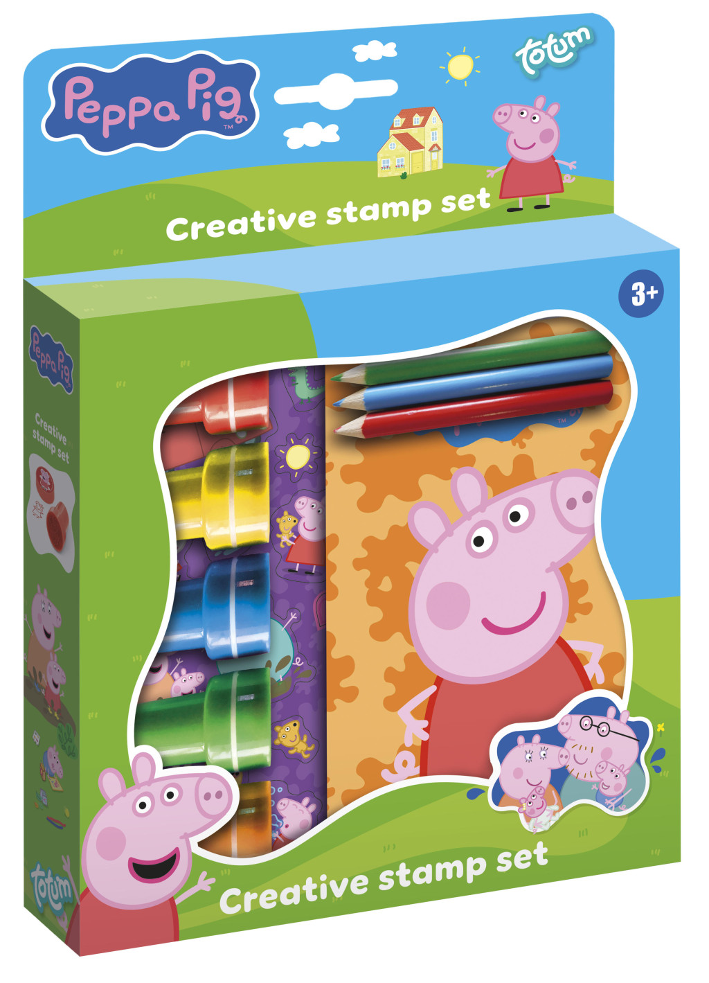 Peppa Pig Happiness stamp loovkomplekt – tootepilt