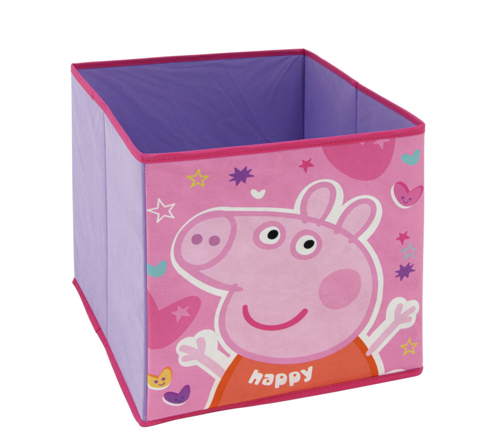 Peppa Pig mänguasjade hoiukast box 31×31x31 cm – tootepilt