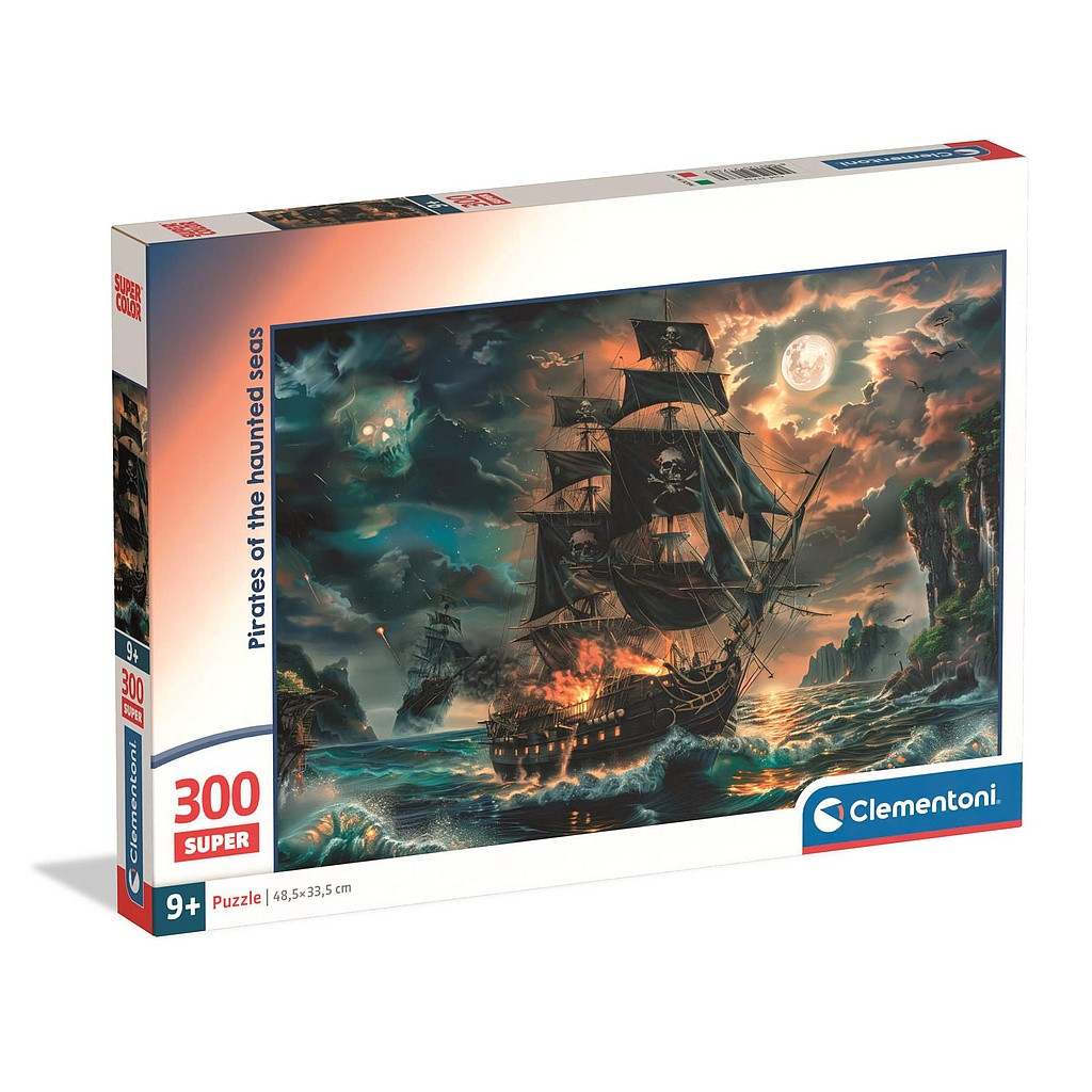 Pirate Haunted Seas 300-osaline ship pusle Clementoni – tootepilt