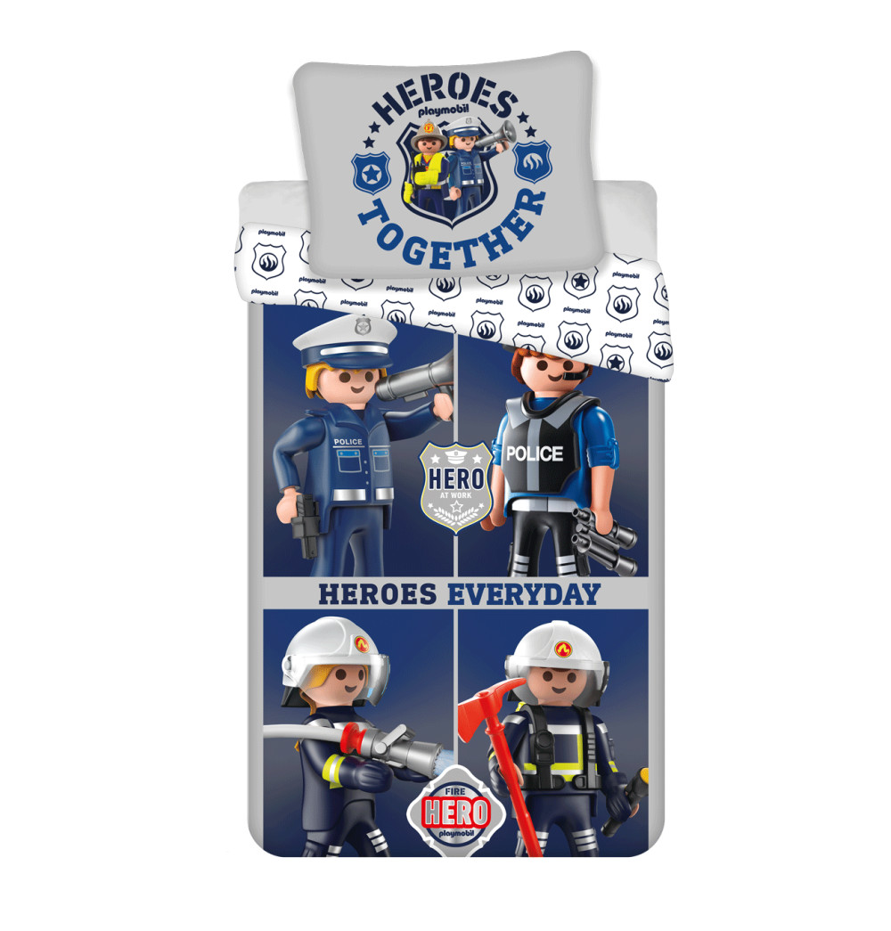 Playmobil Heroes voodipesukomplekt 140x200 cm, 70x90 cm – tootepilt