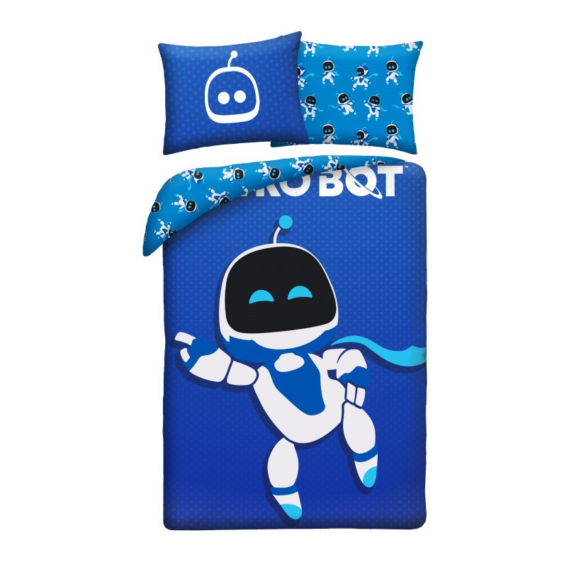 PlayStation Astro Bot voodipesukomplekt 140×200cm, 70x90 cm mikrokiud – tootepilt