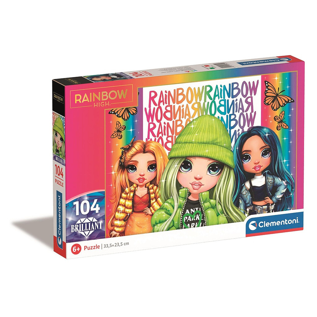 Rainbow High Butterfly 104-osaline Brilliant pusle Clementoni – tootepilt