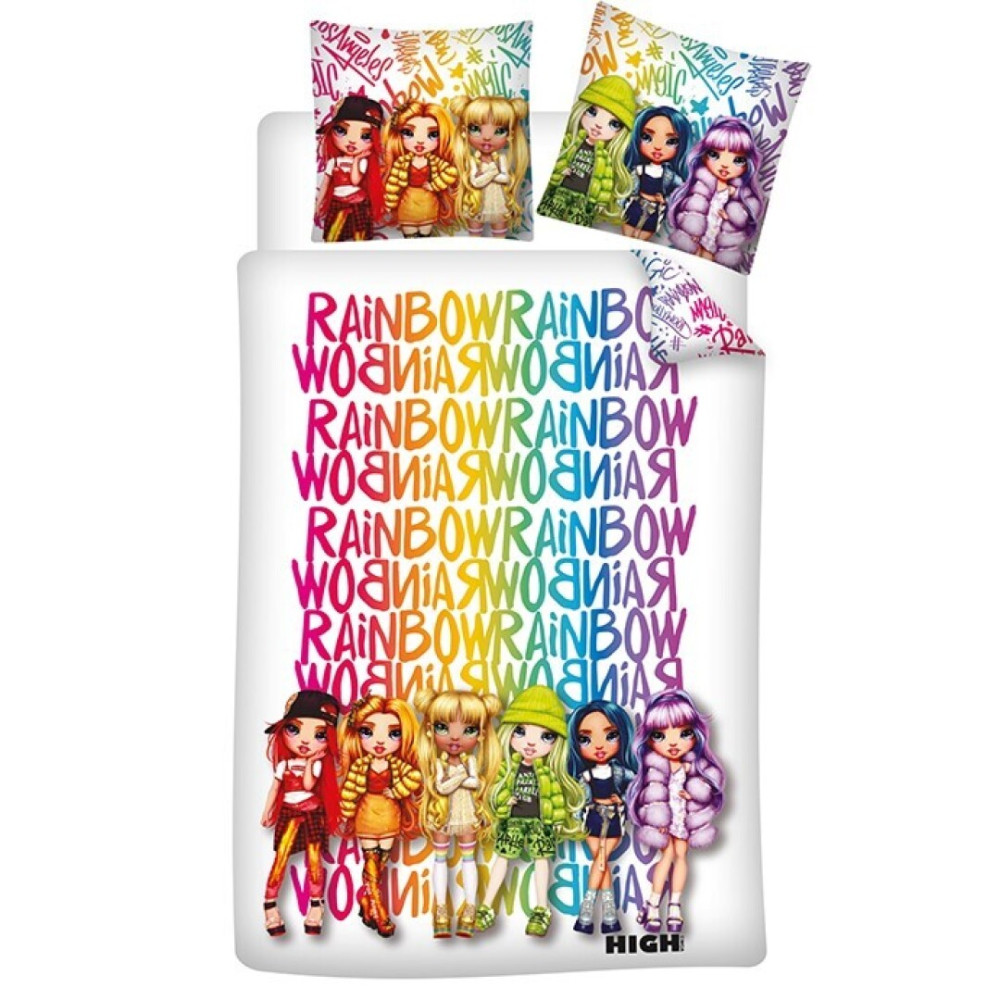 Rainbow High Magic voodipesukomplekt 140x200cm, 65x65 cm – tootepilt