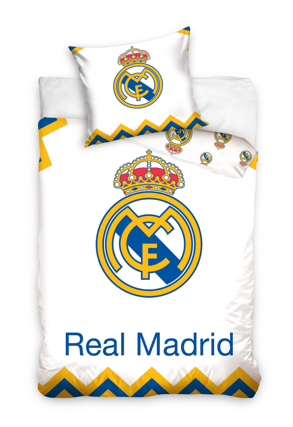 Real Madrid Champions voodipesukomplekt 140×200cm, 70×90 cm – tootepilt